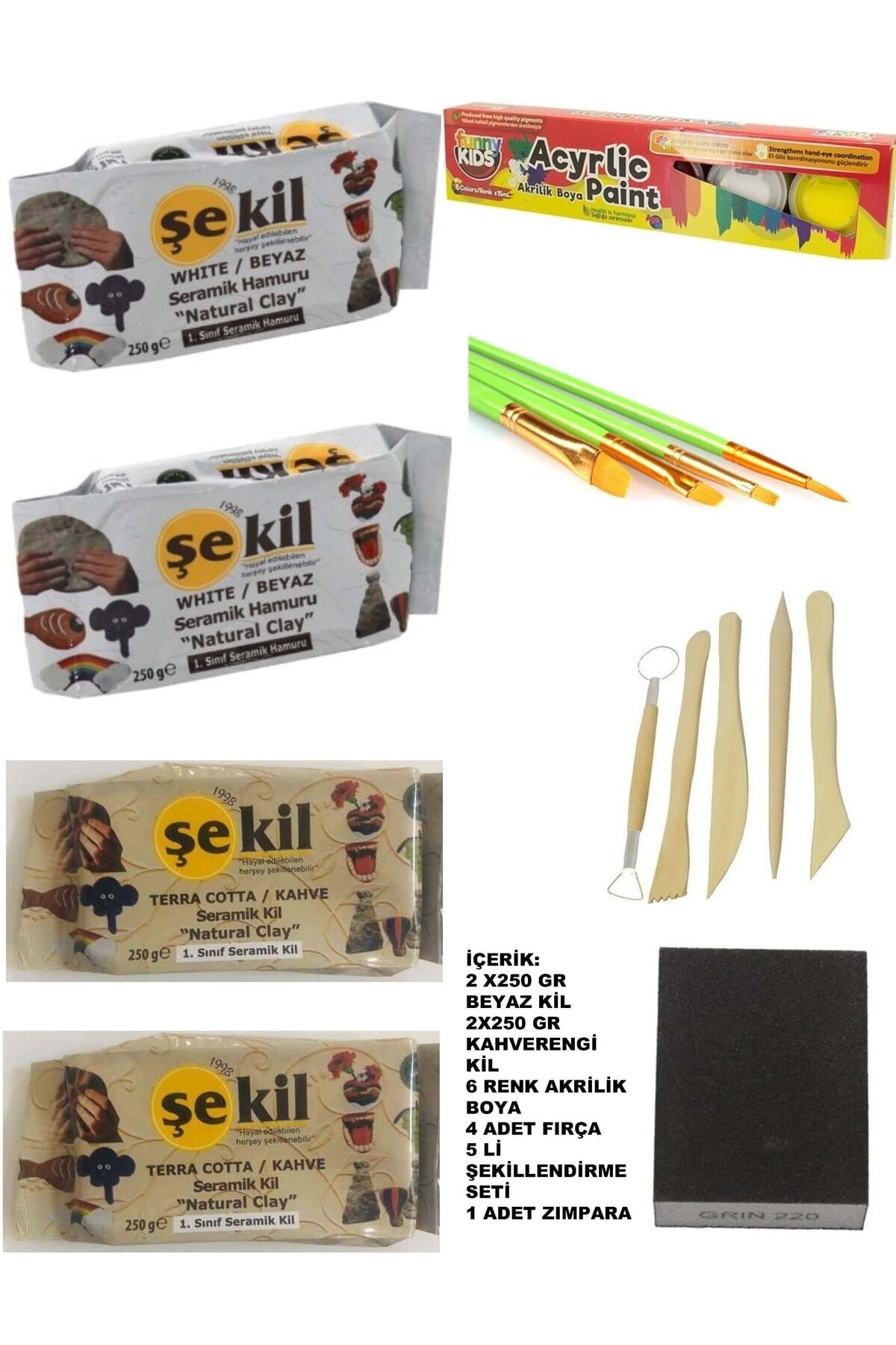 Seramik Hamuru Kil Başlangıç Seti