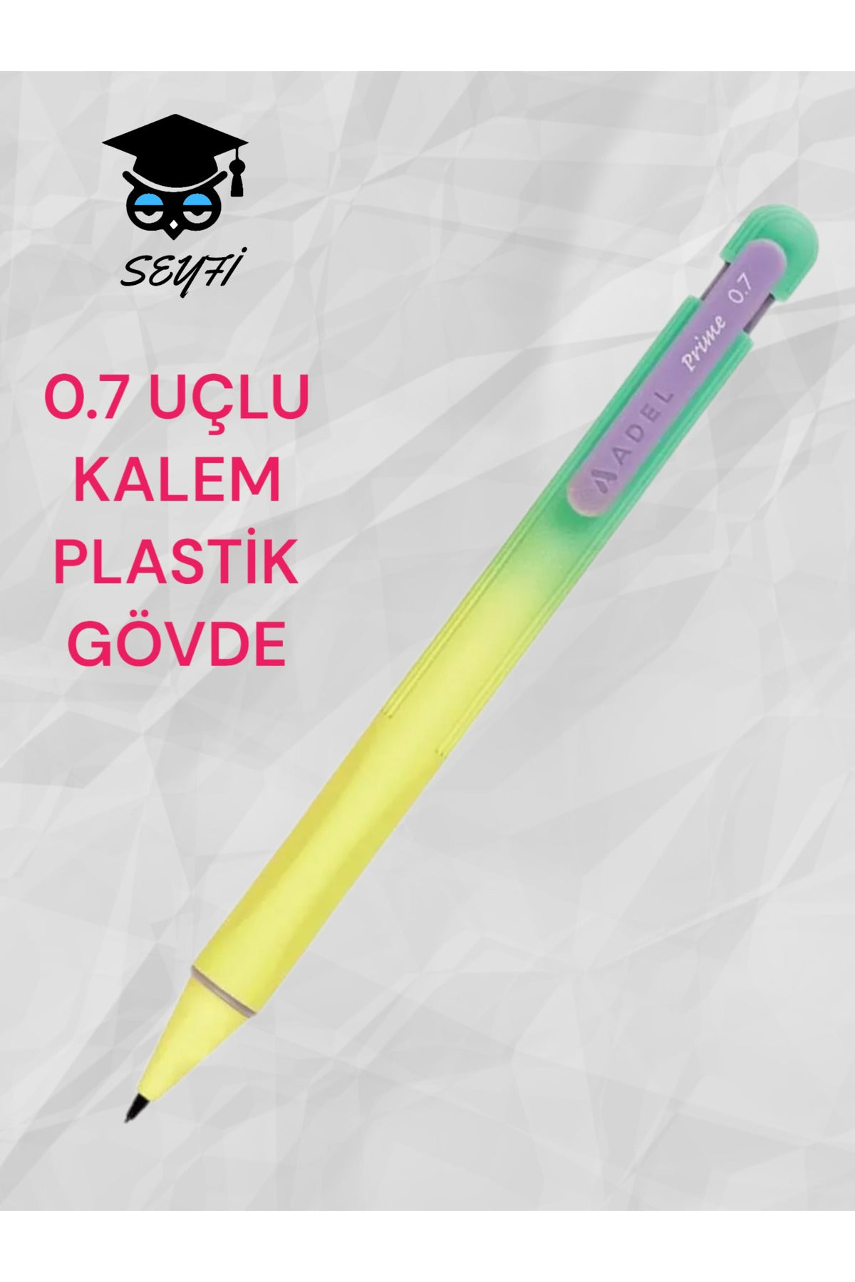 0.7 MM VERSATİL KALEM PLASTİK GÖVDE UÇLU KURŞUN KALEM MASH PRİME