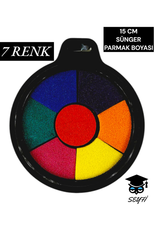 15 CM SÜNGER PARMAK BOYASI BASKI BOYASI