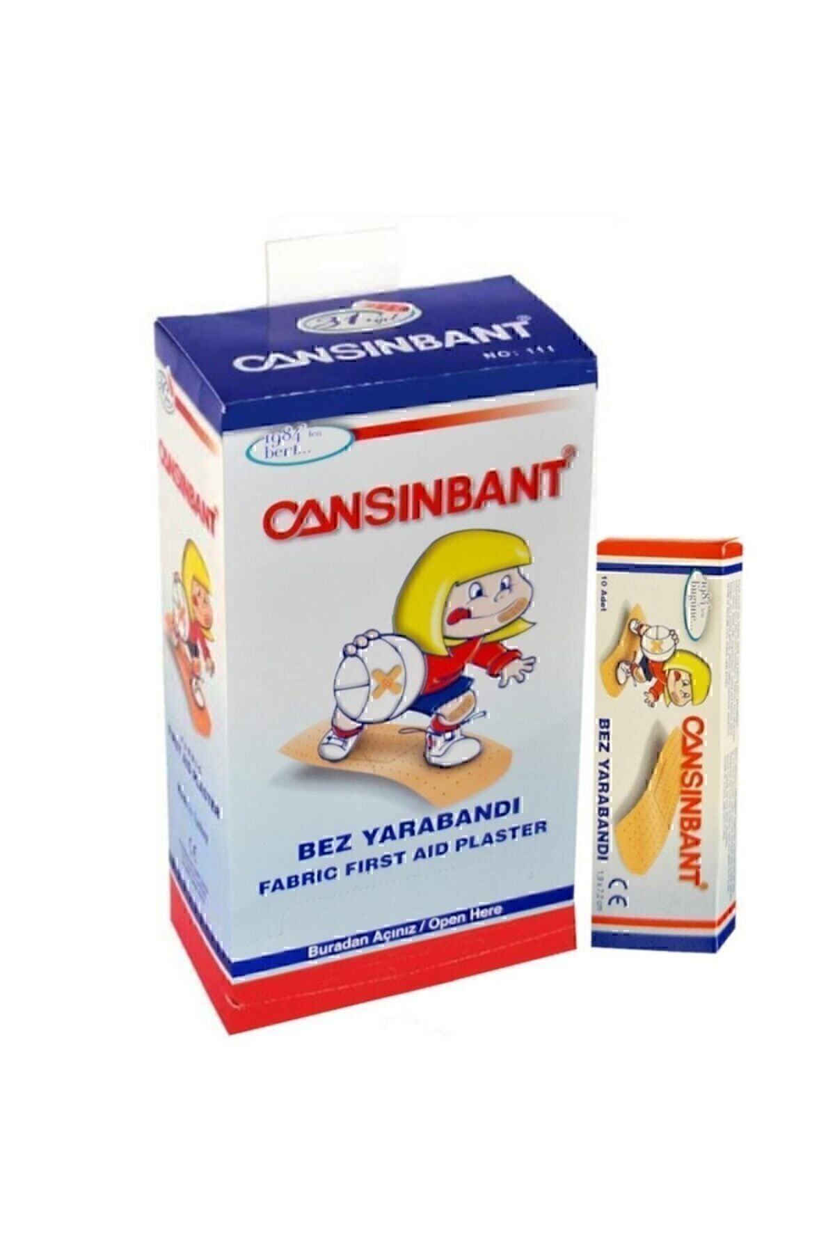 Cansın Bez Yarabandı 10'lu X 30 Adet 300 Tek