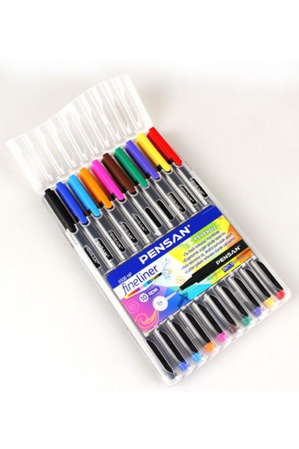 6500 FİNELİNER 10 LU PLASTİK KUTU