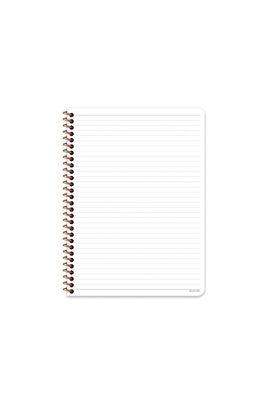 ÇİZGİLİ A4 EBAT 80 YAPRAK KARTONKAPAK TELLİ DEFTER BEYAZ RENK 60 GR KAĞIT