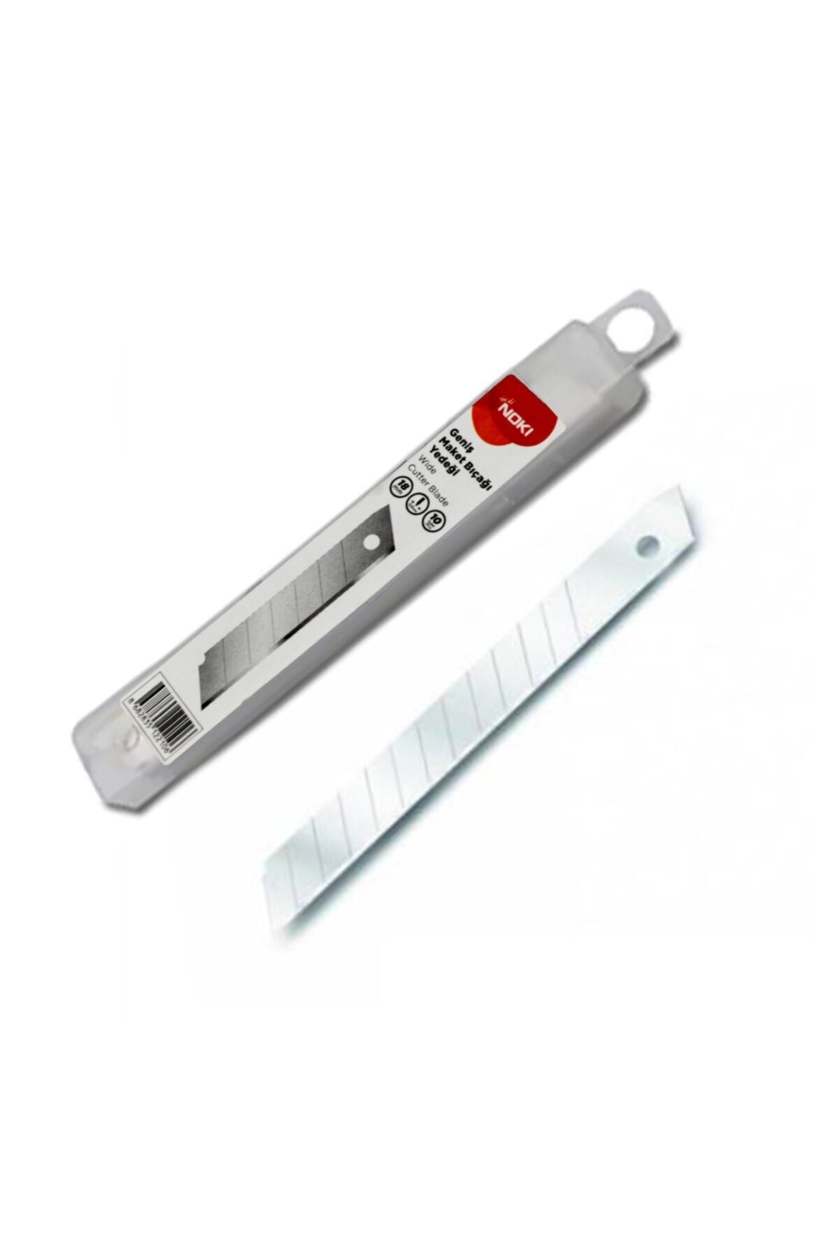 BR-735 Maket Bıçağı Yedeği Dar 9 mm 10'lu