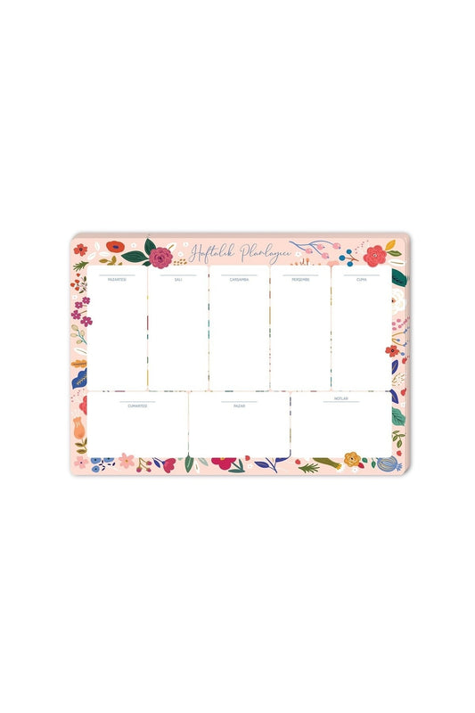 17x24 Haftalık Planner-haftalık Planlayıcı 52 Sayfa -