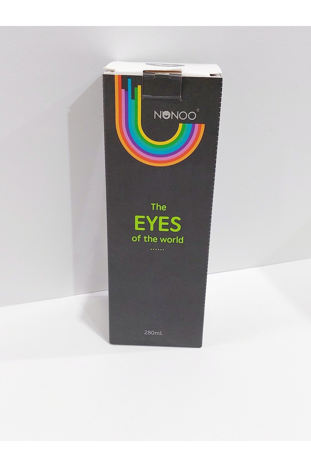 Eye Of Içi Cam Dışı Çelik Matara 280 Ml Siyah
