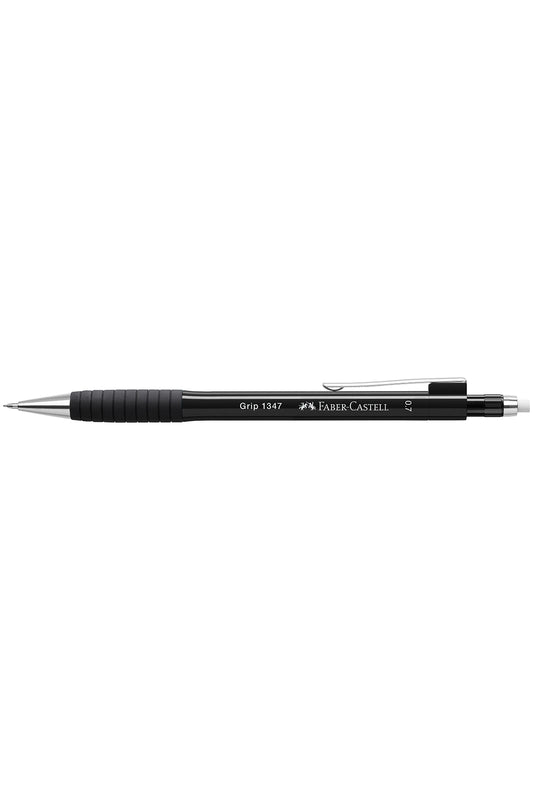 1345/47 Versatil Kalem, 0.7 mm, Siyah, Ergonomik Tutuş, Yaylı Uç, Uzun Silgi, Modern Tasarım 062451, one size