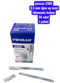 pensan 2305   0,5 mm iğne uç mavi tükenmez kalem  50 adet 1 paket
