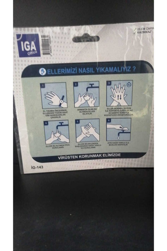 Zemin Uyarı Sticker Yapıştırmaları