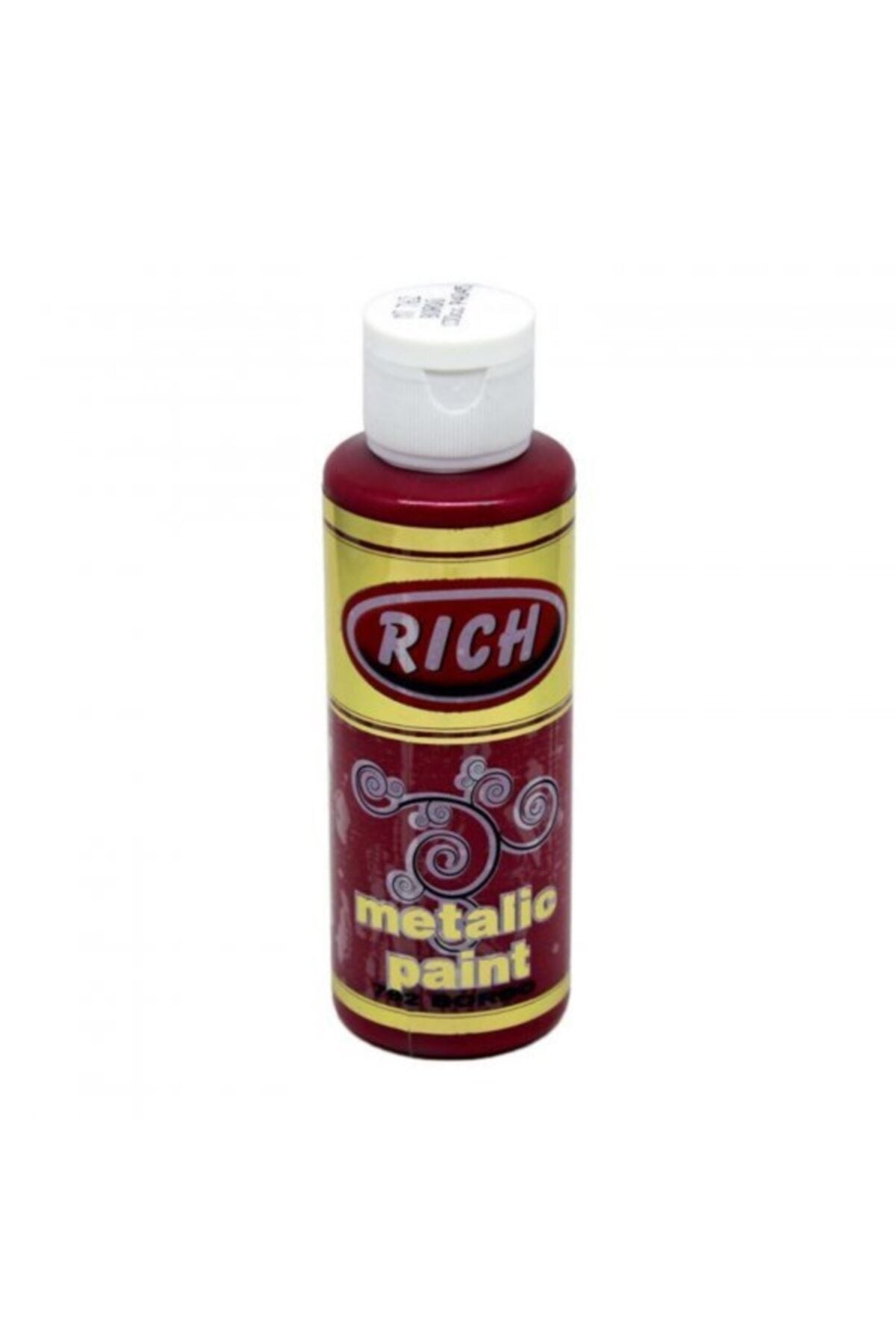 Metalik Akrilik Boya 120 Cc. 762 Bordo