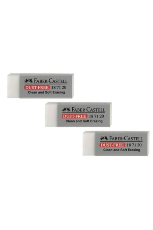 Faber Dust Free Silgi Büyük Boy (3 ADET)