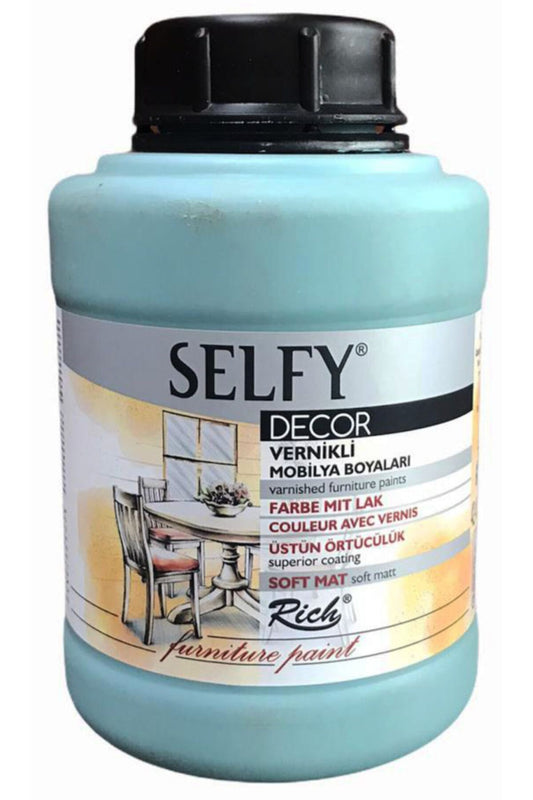 Selfy Decor 1250 Cc Vernikli Mobilya Boyası Milano 12830