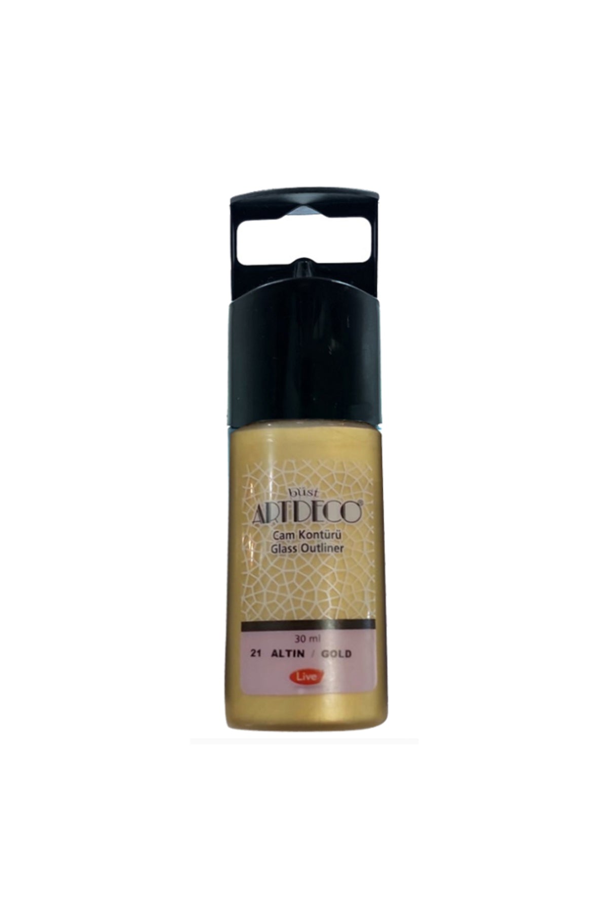 Cam Kontürü 30ml Altın