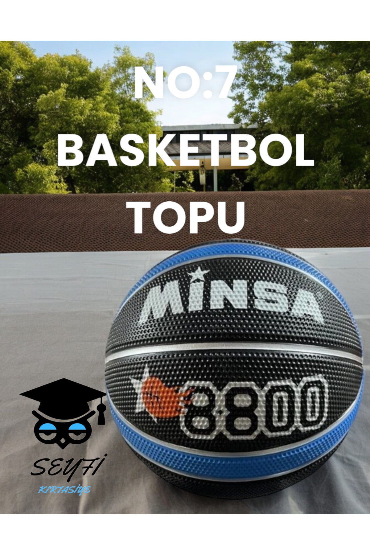 MİNSA NO:7 BASKETBOL TOPU TIRTIKLI YÜZEY