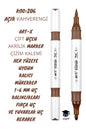 ART-X ÇİFT UÇLU AKRİLİK MARKER ÇİZİM KALEMİ HER YÜZEYE UYGUN KALICI MÜREKKEP 1-6 MM UÇ KALINLIKLARI
