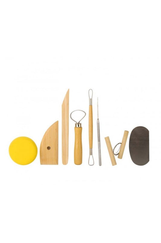 8'li Seramik Başlangıç Seti (Pottery Set)/ 01517