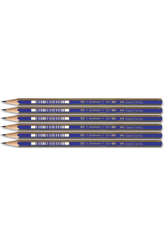 Faber 1221 Dereceli Resim Kalemi Hb 6 Lı Paket