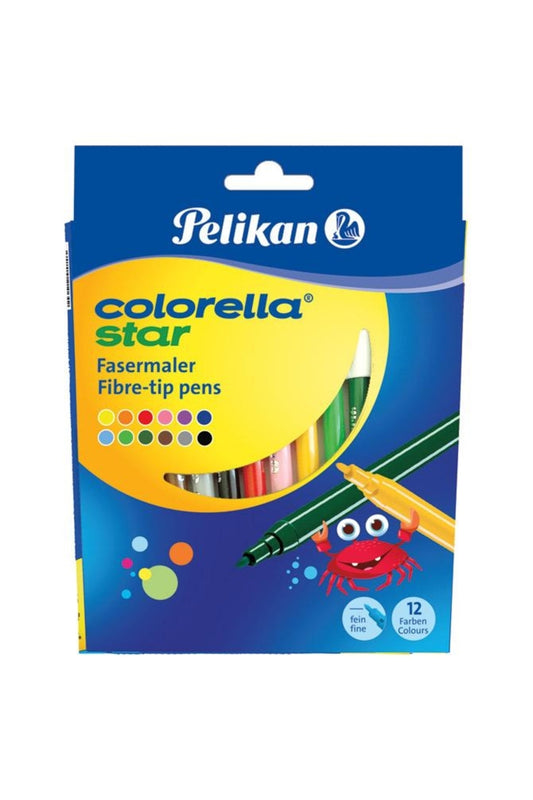 C302 12 RENK KEÇELİ KALEM KARTON