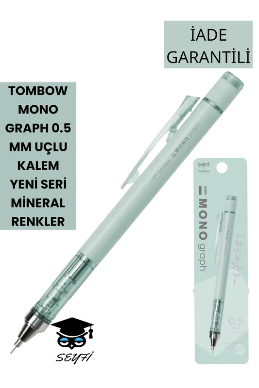 Tombow Mineral Mono Graph 0.5 Mm Uçlu Kalem Yeni Seri Pastel Mineral Renkler 2025 Özel Seri