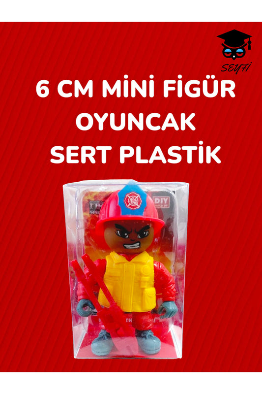 6 CM MİNİ FİGÜR OYUNCAK SERT PLASTİK