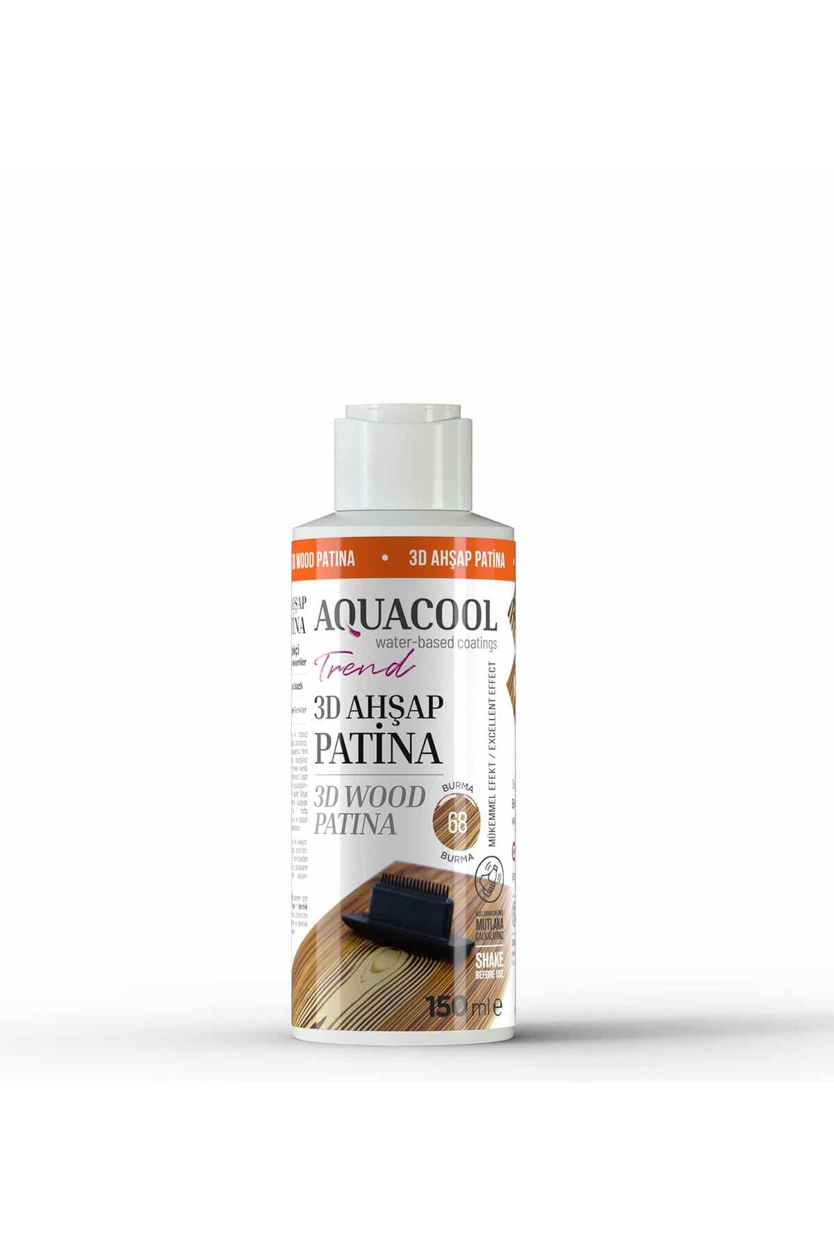 3D AHŞAP PATİNA SU BAZLI 150 ML