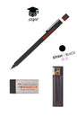 RAFF LİNE PLASTİK HAFİF GÖVDE VERSATİL UÇLU KALEM SETİ SİLGİ VE UÇ 124 SERİ