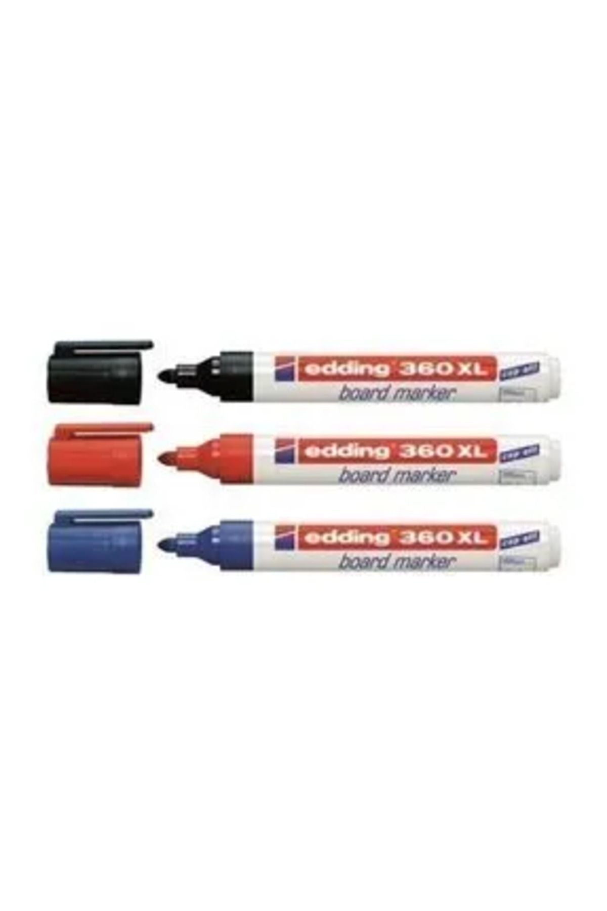 360 XL Doldurulabilir Tahta Kalemi 3'lü Set (Kırmızı - Mavi - Siyah)