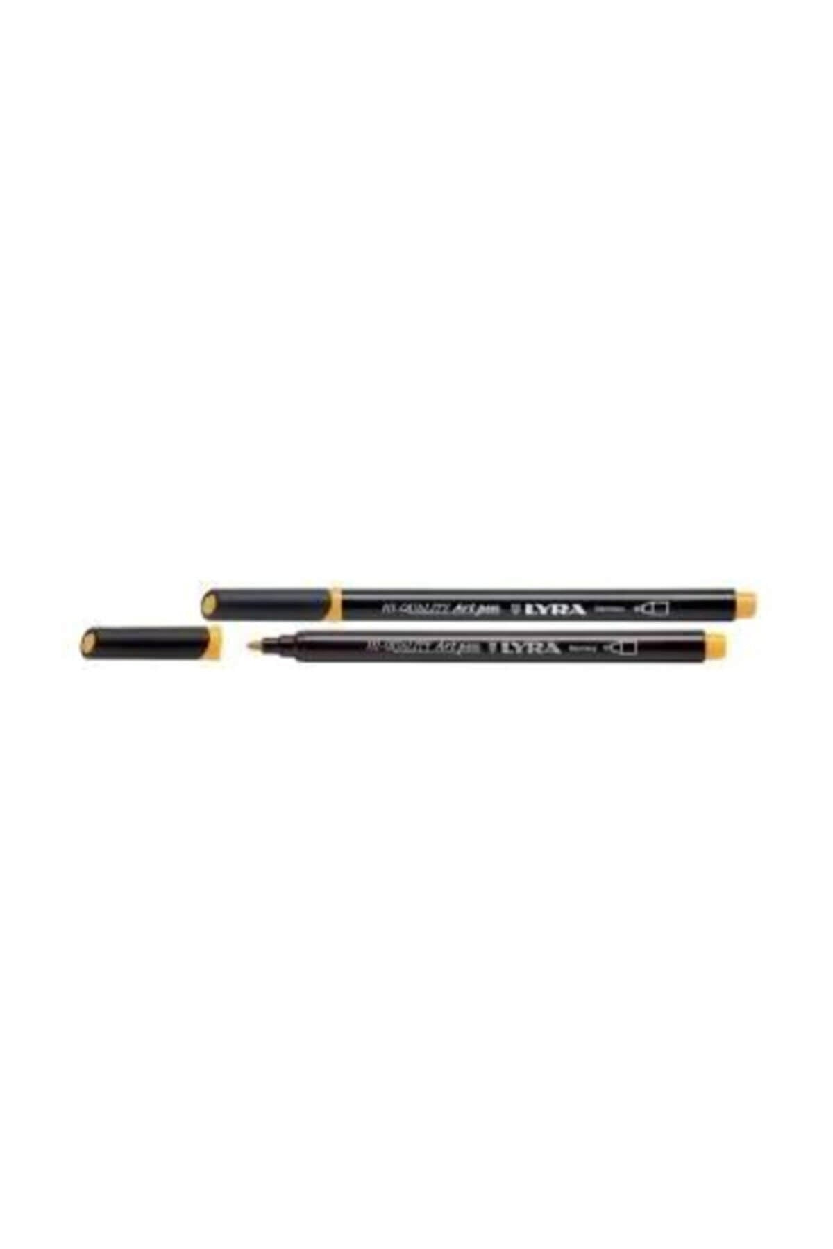 Hi-Quality Art Pen Çizim ve Boyama Kalemi GOLD OCHRE