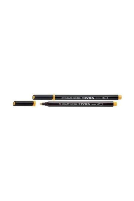 Hi-Quality Art Pen Çizim ve Boyama Kalemi GOLD OCHRE