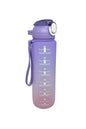 1000ml Pipetli Tritan Çift Renkli Motivasyon Matarası