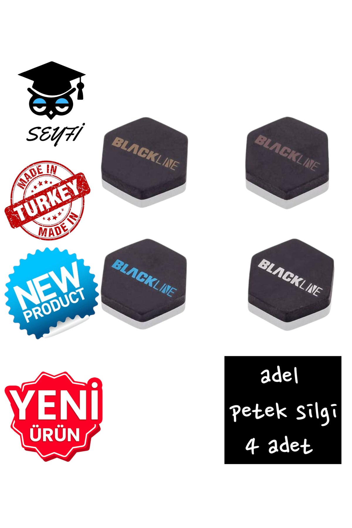 adel petek silgi 4 adet