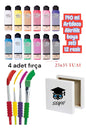 Artdeco Akrilik Boya 12 Renk X 140 Ml 6 Li Firça Seti Ve 25x35 Tual