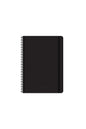 17x24 cm 100 Yaprak Çizgisiz Premier Neo Sert Kapak Lastikli Telli Defter 70 gr Krem Renk Sayfalı