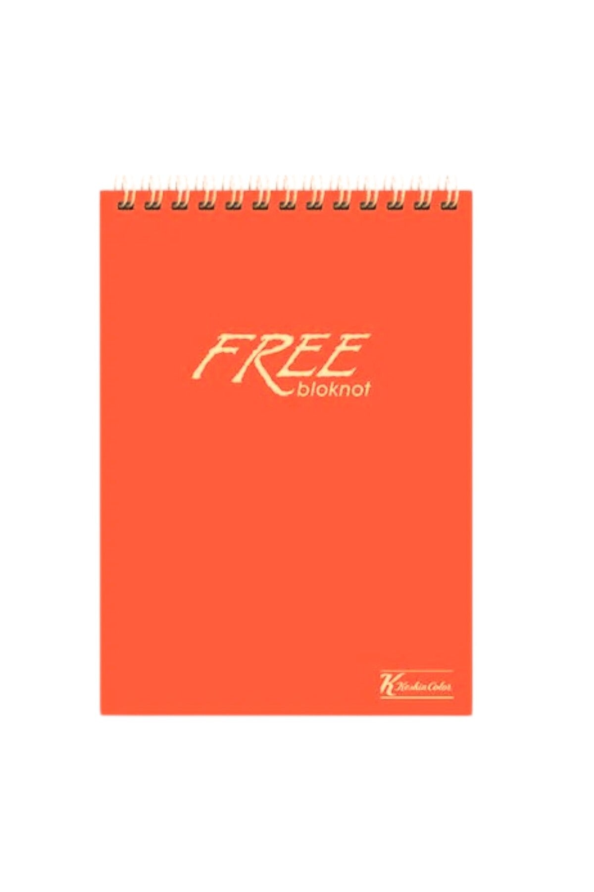 A5 (14X20 CM) 80 Yaprak Çizgisiz Plastik Kapak Telli Üstten Açılır Defter