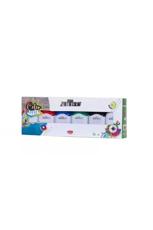 SLİME SETİ 6X75 ML TEMEL RENKLER