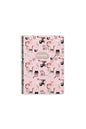 ÇİZGİLİ 16x22 CM 80 YAPRAK KARTON KAPAK TELLİ DEFTER 60 GRAM BEYAZ SAYFA ANİMAL FRİENDS