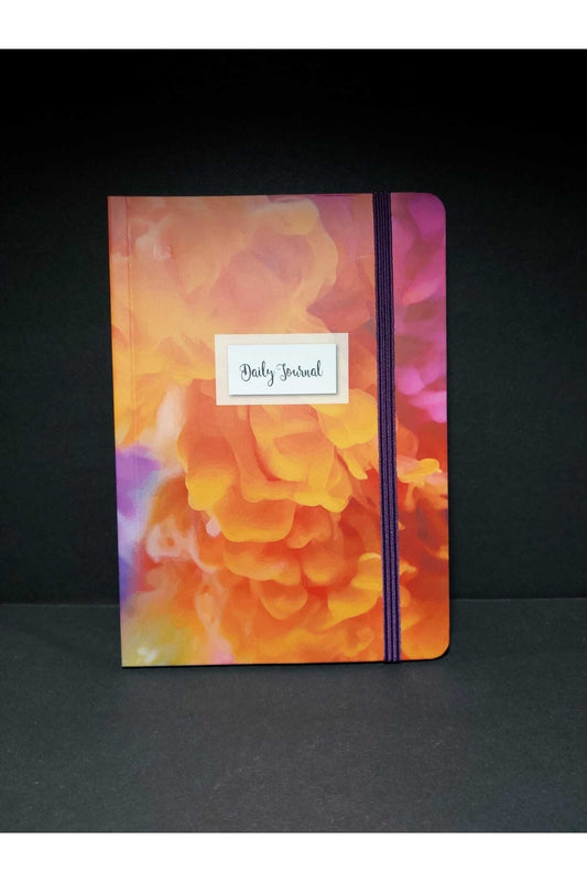80 Sayfa Kareli Lastikli Defter 14x20 cm Beyaz Sayfalı