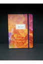 80 Sayfa Kareli Lastikli Defter 14x20 cm Beyaz Sayfalı