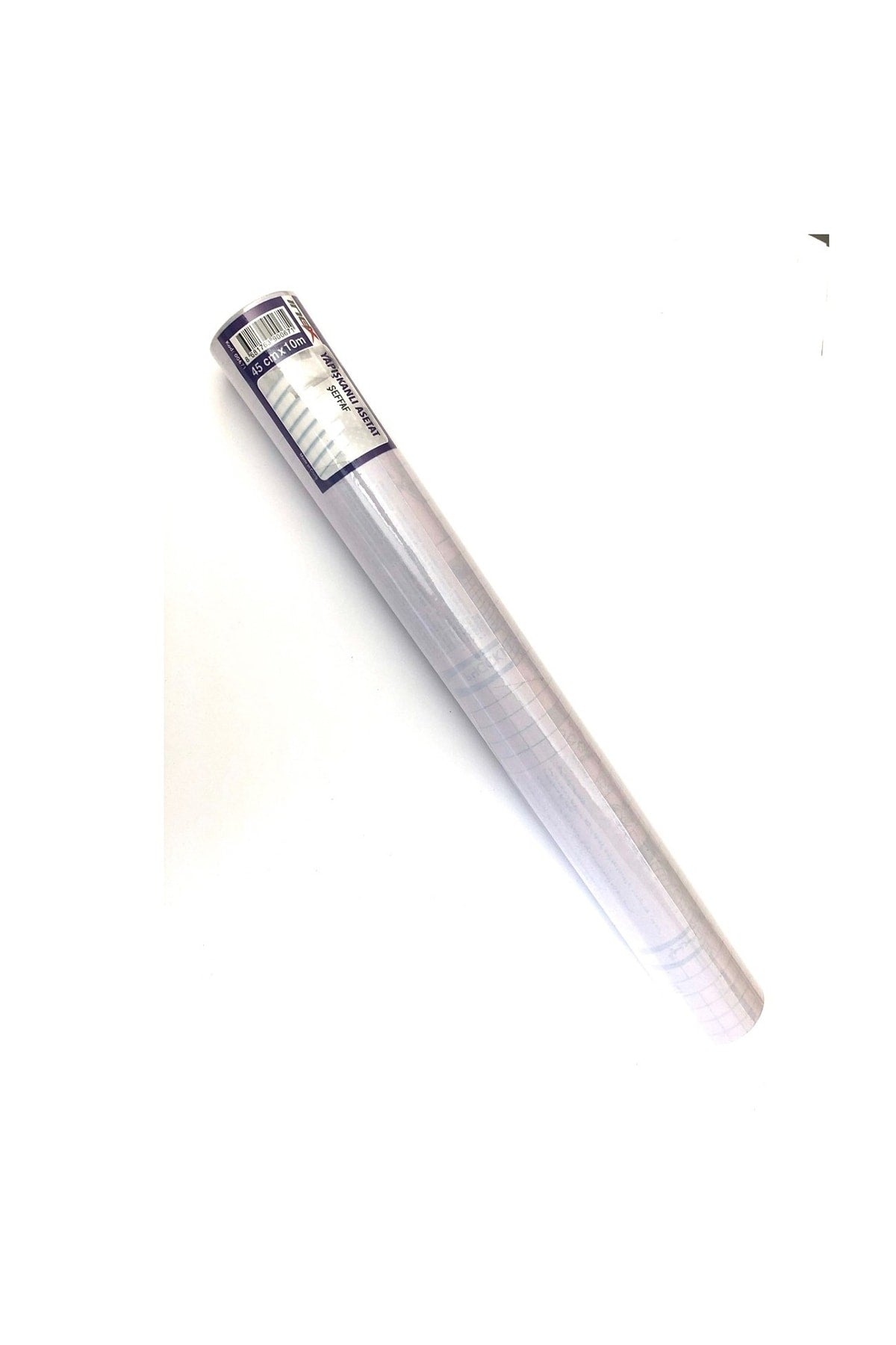 Inox Asetat Yapışkanlı Rulo 45cm X 10 Metre Şeffaf 00671
