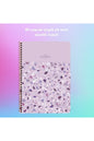 ÇİZGİLİ A4 80 YAPRAK PLASTİK KAPAK TELLİ DEFTER TERAZZO KESKİN COLOR