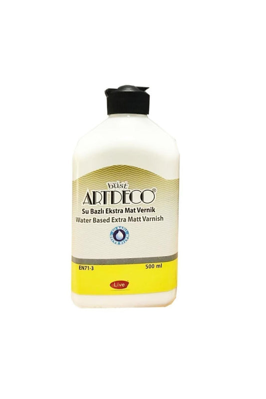 Su Bazlı Ekstra Mat Vernik 500 Ml.