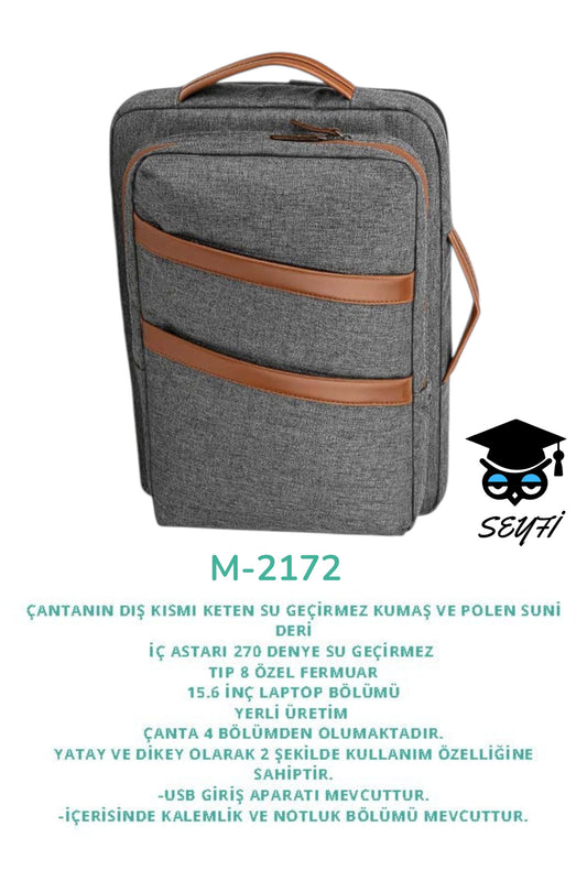 EVRAK NOTEBOOK LİSE ORTAOKUL İLKOKUL ÜNİVERSİTE SEYAHAT ÇANTASI 1.SINIF SU GEÇİRMEZ KUMAŞ