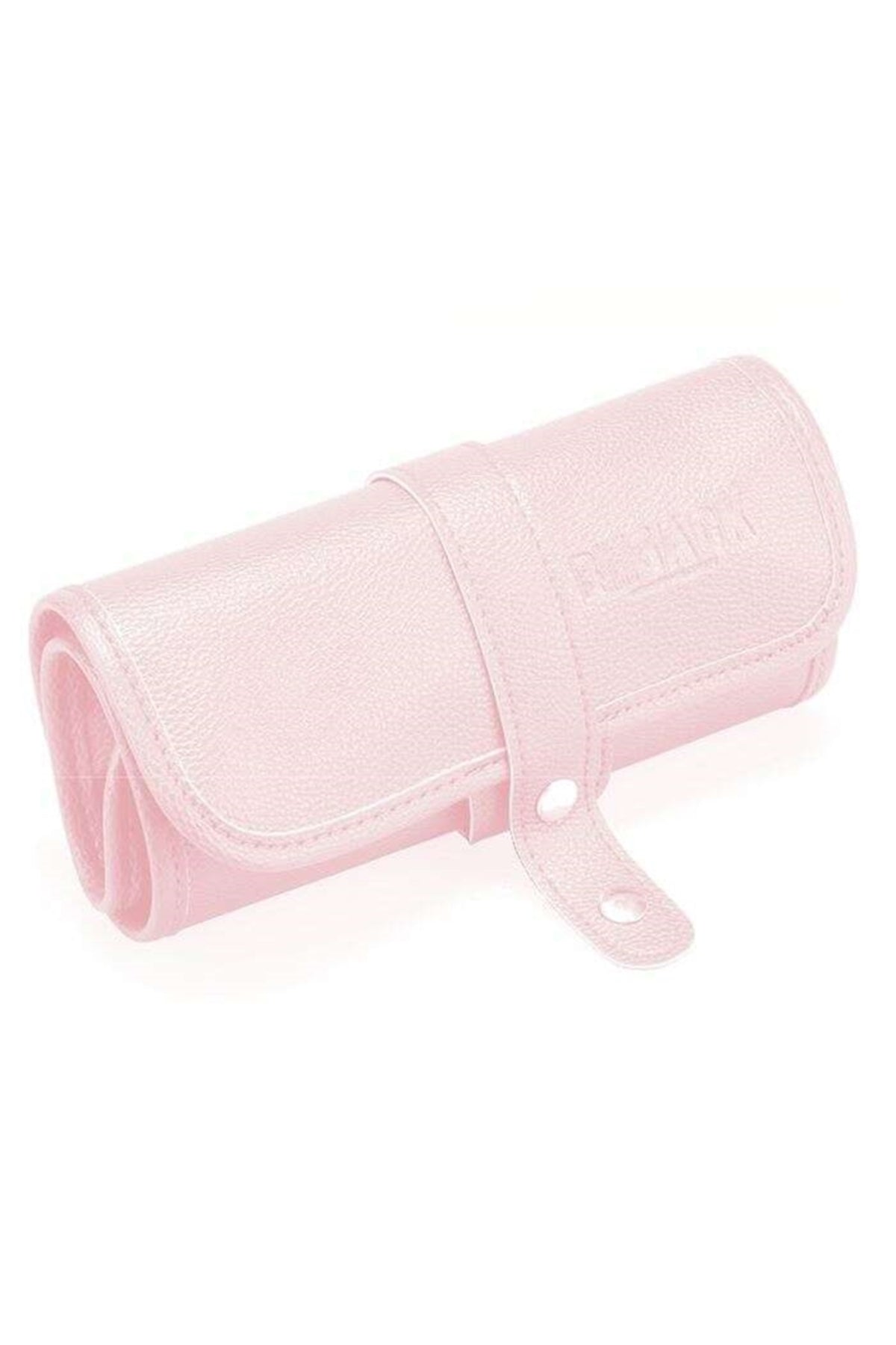 Suni Deri Rulo Kalemlik 36 Bölmeli Pastel Pembe