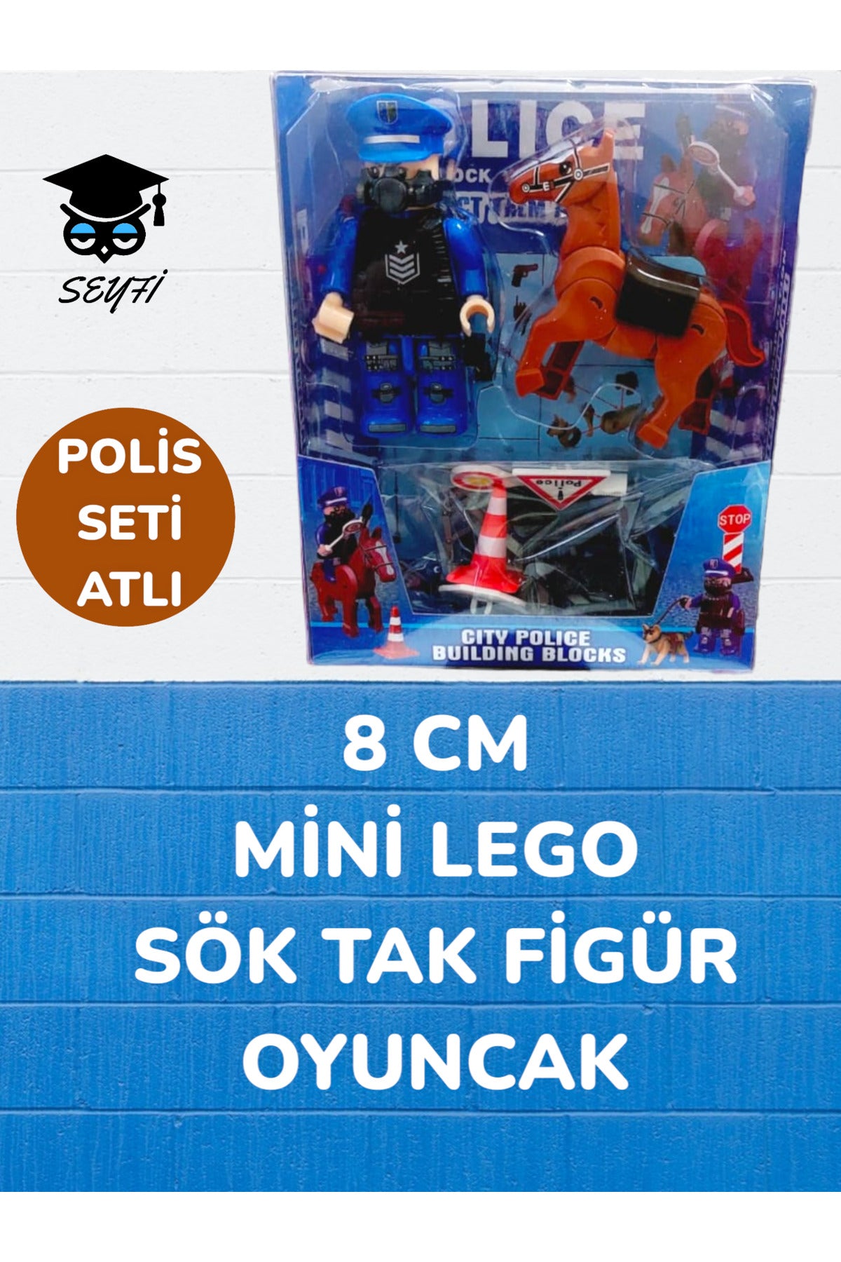 8 CM MİNİ Yapı Oyuncak SÖK TAK FİGÜR OYUNCAK