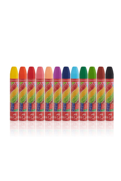 Redline Pastel Boya, 12 Renk, Canlı - Parlak ve Örtücü Renkler, Yumuşak Kullanım, Yoğun Pigment