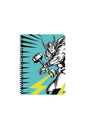 16x22 Cm Çizgisiz Marvel Karton Kapak Telli Defter 80 Yaprak 60 Gr Beyaz Sayfa