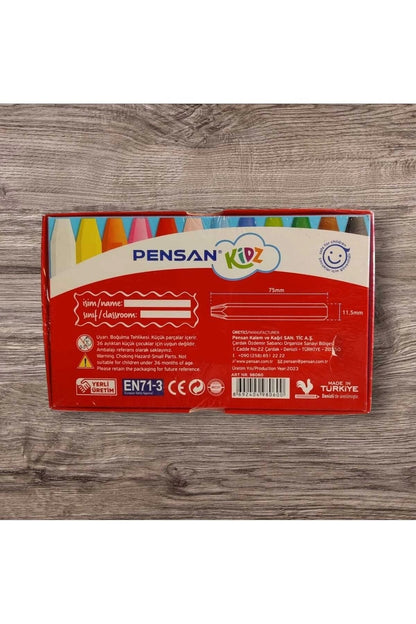 Kidz Pastel Boya 12 Renk Kutulu 98060 2 Paket