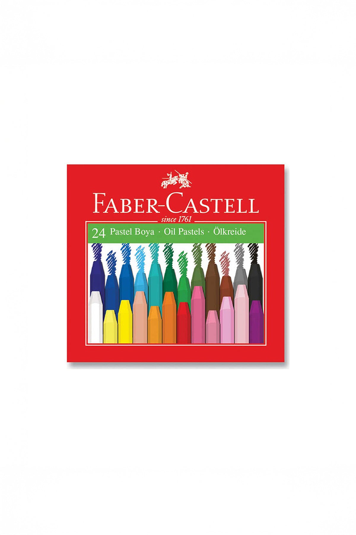 Pastel Boya, 24 Renk, Canlı ve Yumuşak Renkler, Kolay Kullanım, Şık Tasarım