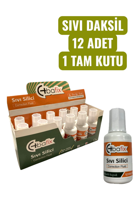 SIVI DAKSİL YAZI SİLİCİ 12 ADET 1 TAM KUTU