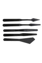 Plastik Spatül Set 5'li Siyah