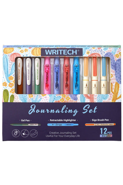 Writech W-Jk02 Mild Günlük Seri Kalem Seti - 12'Li Set